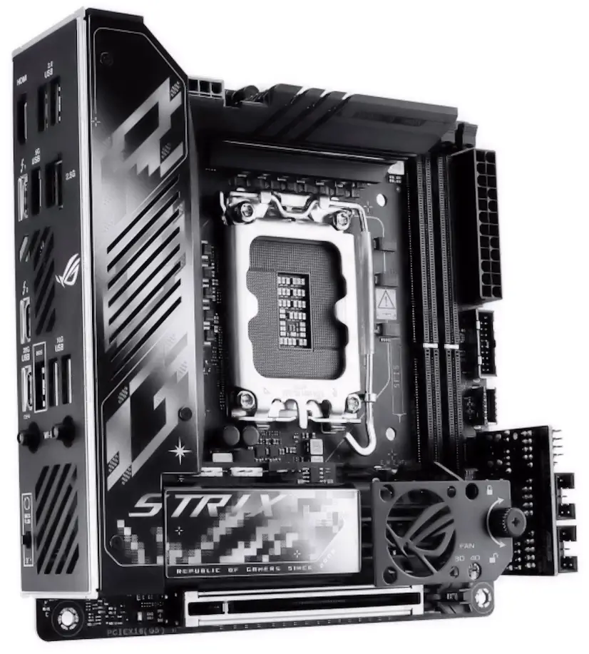 Informático El Vellón - Montaje ASUS ROG STRIX Z890-I GAMING WIFI El Vellón