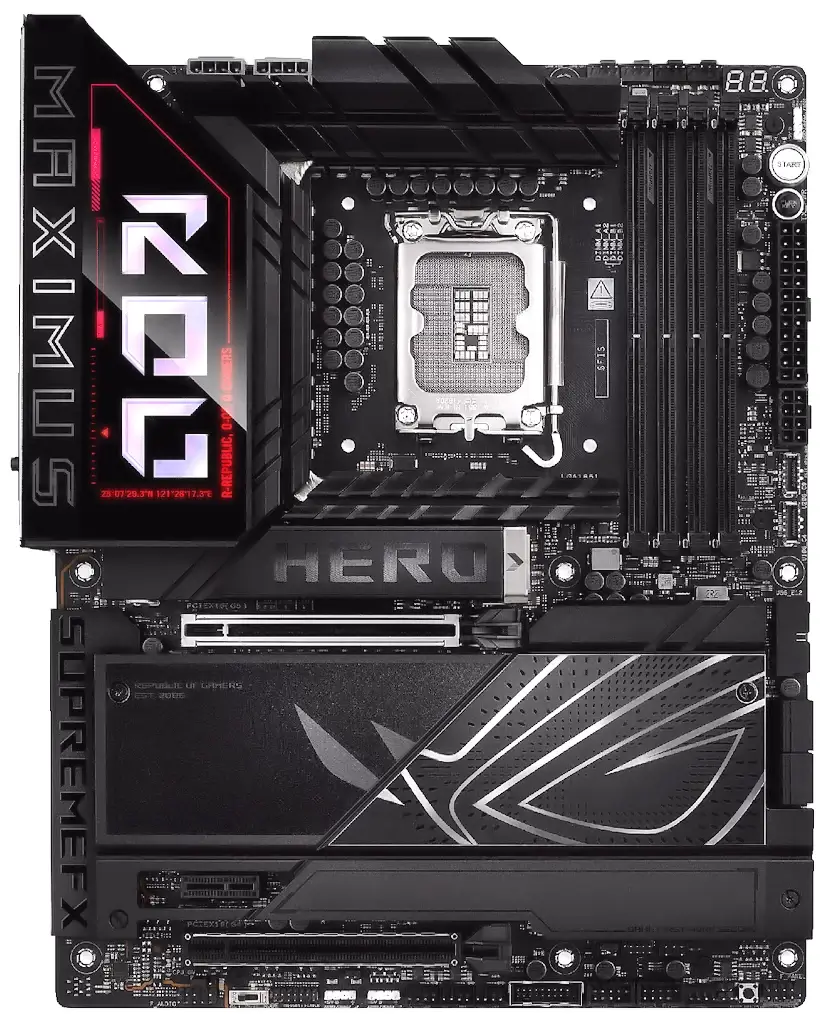Informático El Vellón - Montaje ASUS ROG Z890 MAXIMUS HERO Gaming PC El Vellón